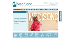 Desktop Screenshot of medisono.pl